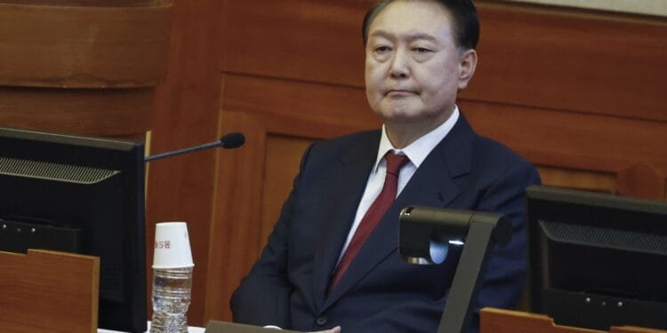 South Korean prosecutors indict impeached President Yoon Suk Yeol over his martial law