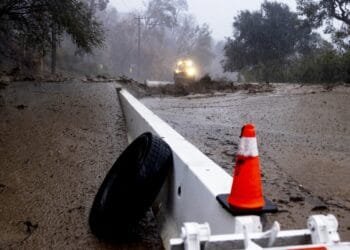 Southern California hit by destructive debris flows caused by heavy rains