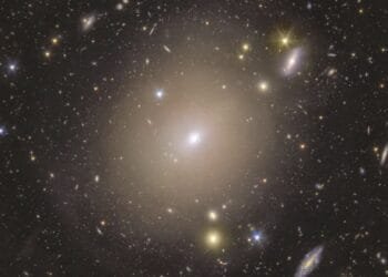 Space telescope spots rare ‘Einstein ring’ of light around galaxy in our cosmic neighborhood