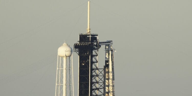 SpaceX delays flight to replace NASA’s stuck astronauts after launch pad problem