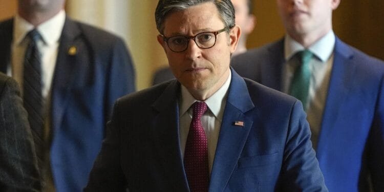 Speaker Johnson tells GOP lawmakers to skip town halls after an onslaught of protests