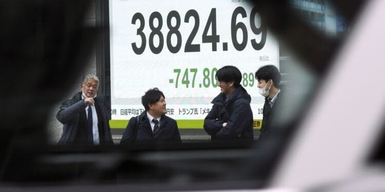 Stock market today: Asian shares slip as worries grow about Trump’s tariffs 1 Stock market today: Asian shares slip as worries grow about Trump’s tariffs