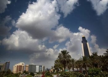 Strong winds hit parts of UAE, lowest temperature recorded at 15°C