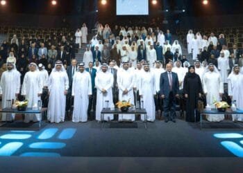 Sultan Bin Ahmed honours Tamayuz award winners
