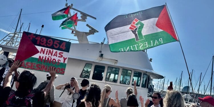 Sumud, the largest flotilla to sail for Gaza, prepares to set out