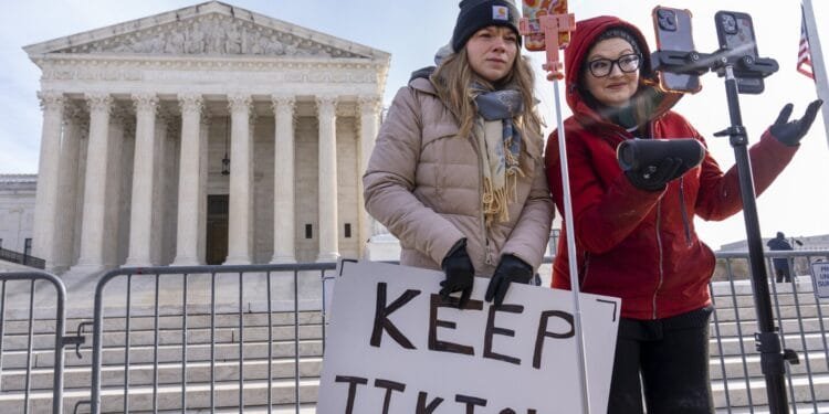 Supreme Court upholds law banning TikTok if it’s not sold by its Chinese parent company