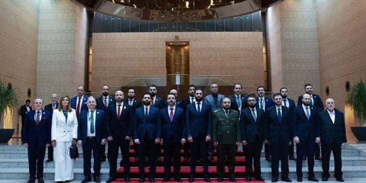 Syrian President Al Sharaa forms new transitional government