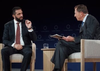 Syrian President al-Sharaa sits down with US general who arrested him