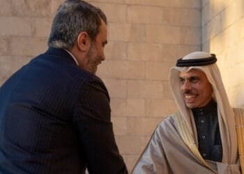 Syria's Foreign Minister holds talks with Saudi officials in Riyadh during first overseas trip