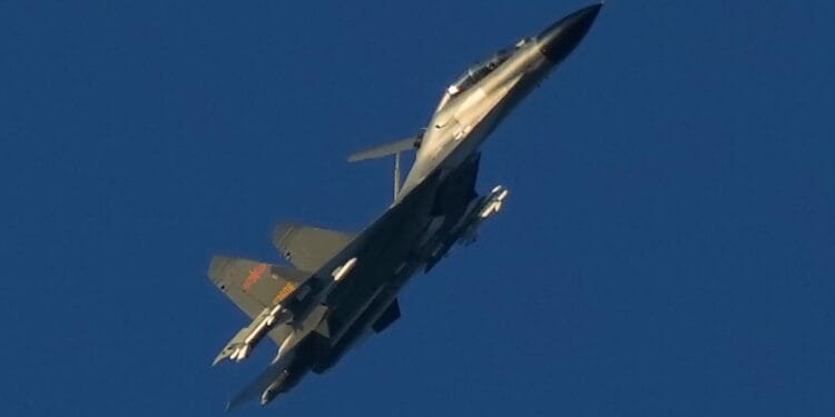 Taiwan detects dozens of Chinese aircraft near island