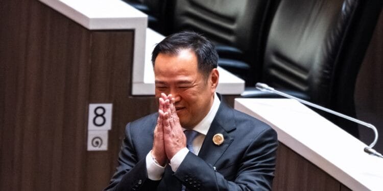 Thai parliament elects Anutin Charnvirakul as prime minister