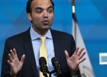 The head of a federal agency for consumers has packed up his office. But will Trump fire him?