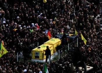 Thousands attend funeral for slain Hezbollah leader Hassan Nasrallah