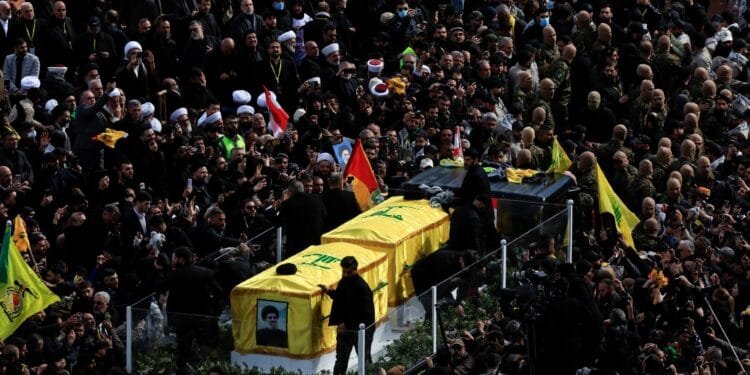 Thousands attend funeral for slain Hezbollah leader Hassan Nasrallah 1 Thousands attend funeral for slain Hezbollah leader Hassan Nasrallah