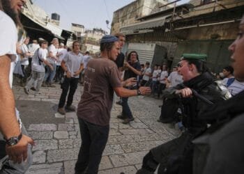 Thousands of Israeli nationalists chant ‘death to Arabs’ during annual procession through Jerusalem