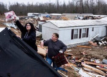 Toll from US weekend tornadoes rises to at least 40