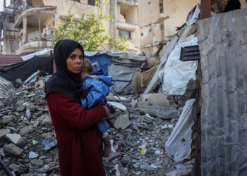 Tragedy in Gaza as winter storm turns family’s shelter into rubble