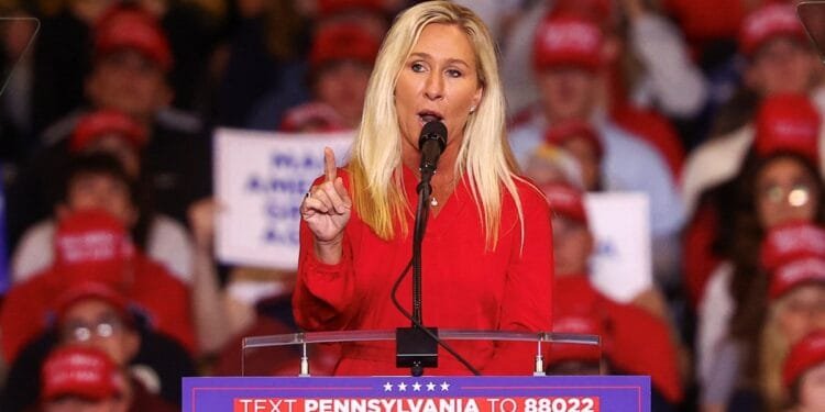 Trump ally Marjorie Taylor Greene decries ‘genocide’ in Gaza
