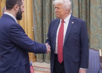 Trump meets with Syria’s interim president, a first between the nations’ leaders in 25 years