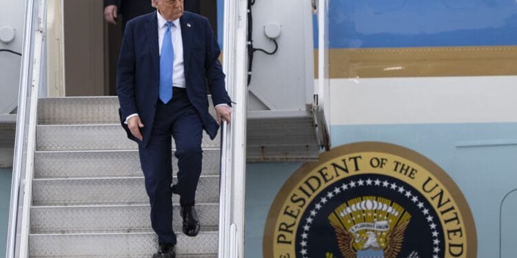 Trump says he’s considering ways to serve a third term as president