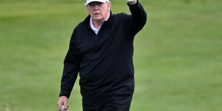 Trump wades in on Thailand-Cambodia fighting during golf visit in Scotland