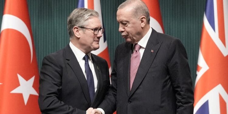 Turkiye signs deal with the UK to buy 20 Eurofighter jets