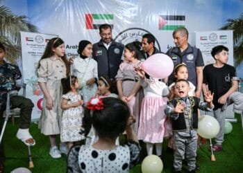 UAE Floating Hospital in Al Arish distributes Eid gifts, clothing to patients, kids