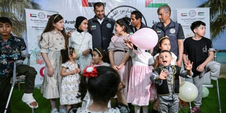 UAE Floating Hospital in Al Arish distributes Eid gifts, clothing to patients, kids