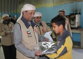 UAE-Jordanian camp residents receive Ramadan meals