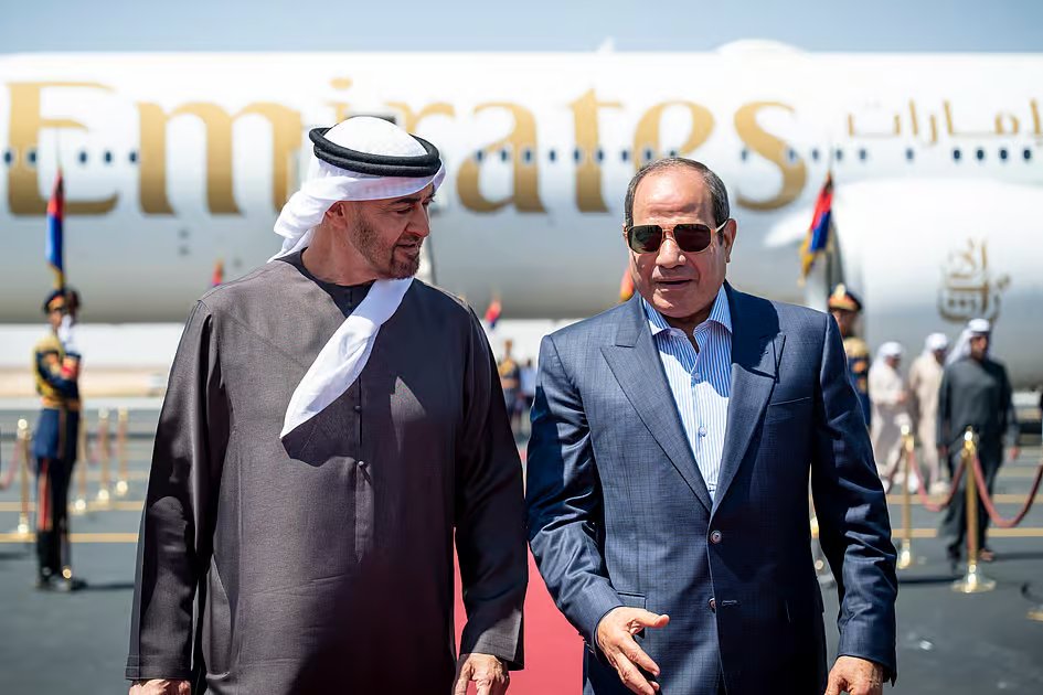 UAE President, Egypt's El Sisi hold talks in El Alamein on regional security
