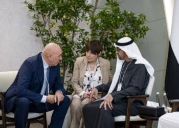 UAE President meets Italian Defence Minister, tours IDEX 2025