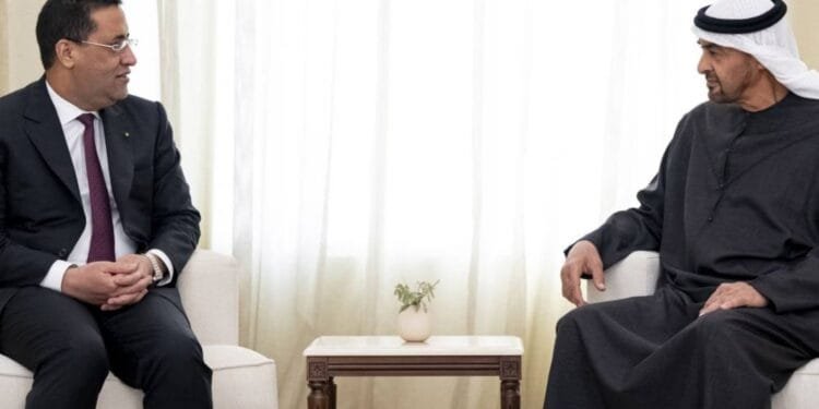 UAE President meets Mauritanian Prime Minister 1 UAE President meets Mauritanian Prime Minister