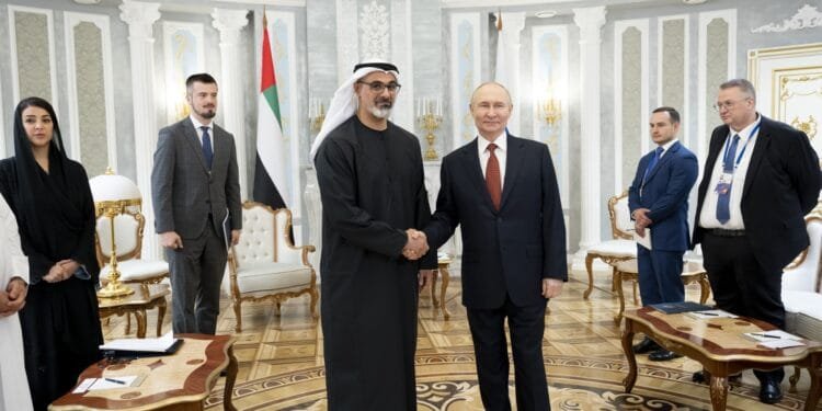 UAE, Russia discuss ties, regional and global issues