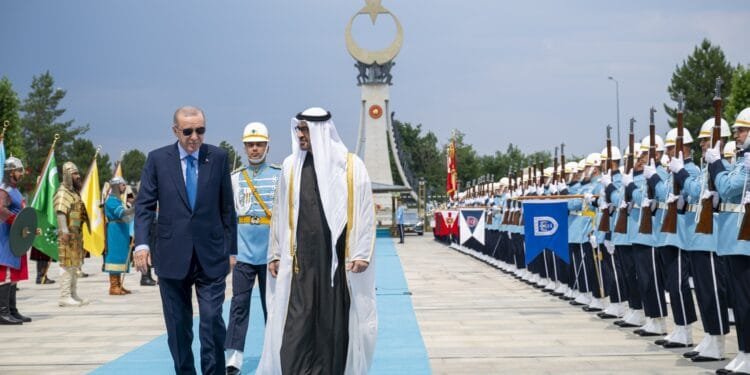 UAE, Turkish Presidents affirm commitment to strengthening bilateral ties 1 UAE, Turkish Presidents affirm commitment to strengthening bilateral ties