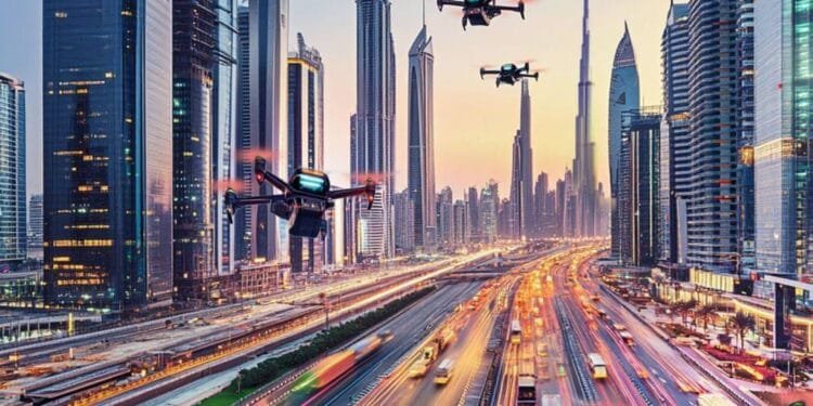 UAE begins mapping air corridors for air taxis, cargo drones 1 UAE begins mapping air corridors for air taxis, cargo drones