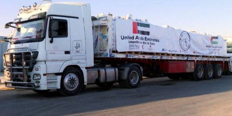 UAE completes 500 days of aid delivery in Gaza