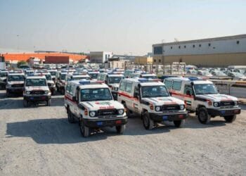 UAE sends 25 ambulances, medical supplies to Angola