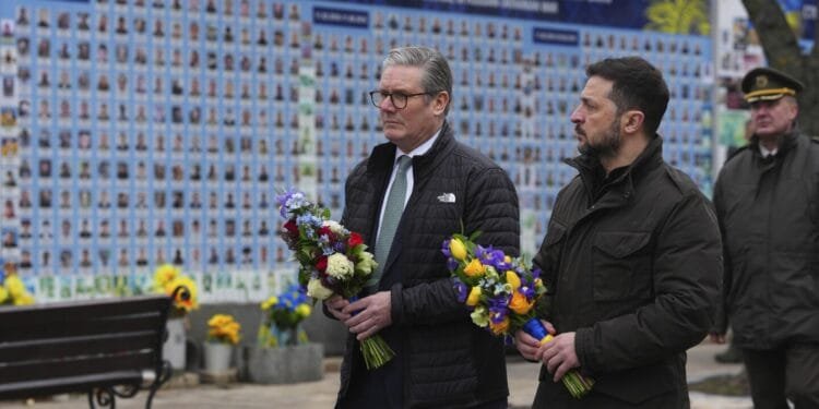 UK’s Starmer in Kyiv for security talks with a pledge for a ‘100-year partnership’ with Ukraine