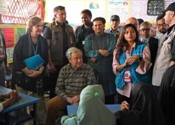 UN chief vows to 'speak loud' to avert ration cuts for Rohingya in Bangladesh