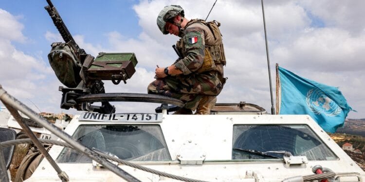 UNIFIL says Israeli drones drop grenades near peacekeepers in Lebanon