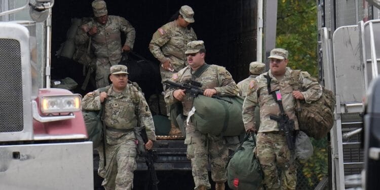 US National Guard troops arrive in Illinois as Trump escalates crackdown