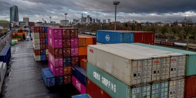 US displaced China as Germany’s biggest single trading partner last year