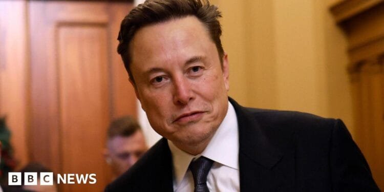 US markets watchdog sues Musk over Twitter stake disclosure 1 Elon Musk arrives on Capitol Hill on 5 December, 2024 in Washington, DC.