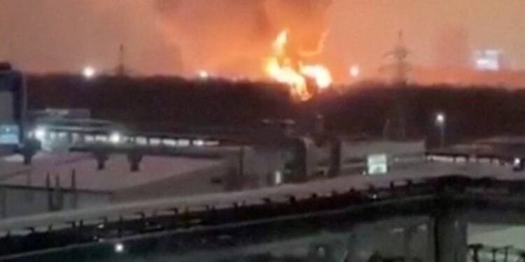 Ukraine hits Russian targets in ‘massive’ attack