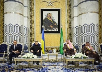 Ukraine’s Zelenskyy arrives in Saudi Arabia for peace talks