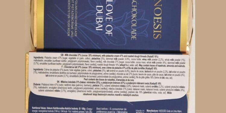Urgent ‘do not eat’ warning issued as viral Dubai-style chocolate bar recalled in UK