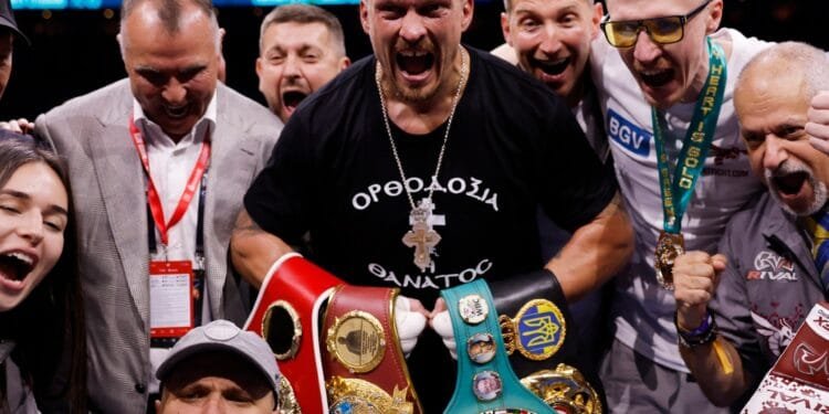 Usyk knocks out Dubois in fifth to unify heavyweight boxing belts