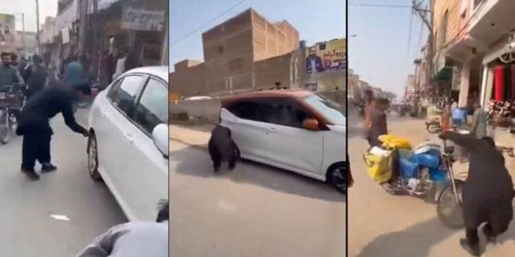 VIDEO: Pakistan officials' move to puncture vehicles' tyres draws public anger