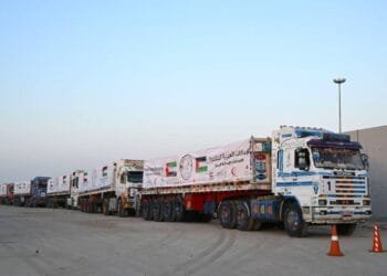 VIDEO: UAE delivers five humanitarian aid convoys to Gaza