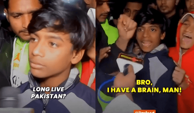 WATCH: Indian teen shuts down war talk on camera